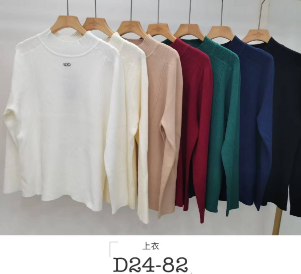 Swetry damska (Francja produkt) Roz S/M-L/XL,   Mix Kolor .Paczka 10 szt 2